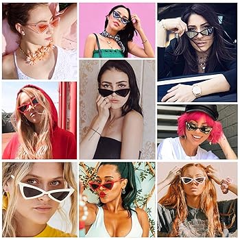 Amazon.com: boqopod Clout Triangle Sunglasses Goggles